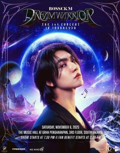 Boss CKM to Hold “Dream Warrior” Concert in Jakarta – Ready to Meet Fans in Indonesia for the First Time!