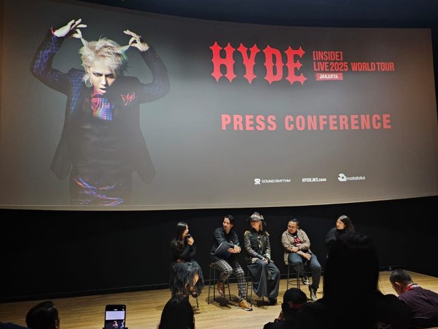 HYDE Confesses His Love for Rendang, Promises Surprises at Jakarta Concert
