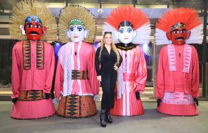 Mariah Carey Lands in Jakarta — Greeted with Betawi Ondel-Ondel Welcome!