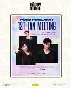 Pond Ponlawit to Hold His First Fan Meeting in Indonesia — Check Out the Details!