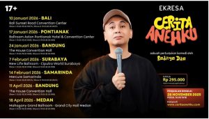 Raditya Dika Announces “Cerita Anehku” Stand-Up Comedy Tour Across Six Major Cities Outside Jakarta