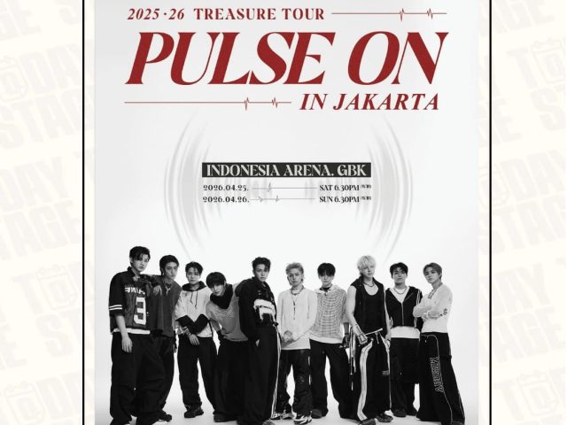 TREASURE PULSE ON Tour in Jakarta 2026 — Tickets Start at IDR 1.5 Million!