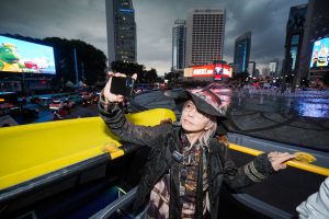 HYDE Explores “Jakarta City” Aboard the TransJakarta Tour Bus