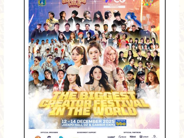WCG 2025 Festival Set to Launch in Jakarta: The World’s Biggest Creator Festival Begins December 12