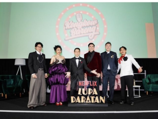 Ernest Prakasa and the Cast of Lupa Daratan: A Story Behind the Film