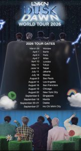 LYKN Announces DUSK & DAWN World Tour 2026 Set to Return to Jakarta on July 11!
