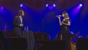 A Stunning Collaboration: Josh Groban Joins Raisa on Stage  At Panin Bank Presents Josh Groban – GEMS World Tour 2026 Raisa Dazzles in a Custom Cynthia Tan Gown