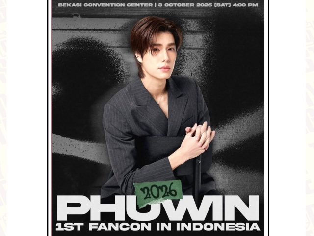 Phuwin Set to Meet Indonesian Fans at His First Fancon in 2026
