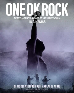 ONE OK ROCK Detox Japan Tour 2025 Hits Indonesian Cinemas: Showtimes & Details