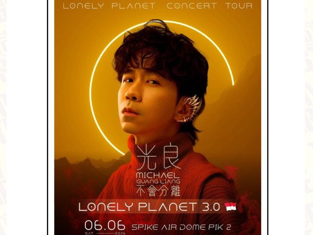 Michael Guang Liang “Lonely Planet 3.0” Concert in PIK 2: Ticket Prices Start from Rp850 Thousand