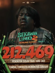 Sekawan Limo 2: Gunung Klawih Dominates Opening Day with 212,469 Viewers