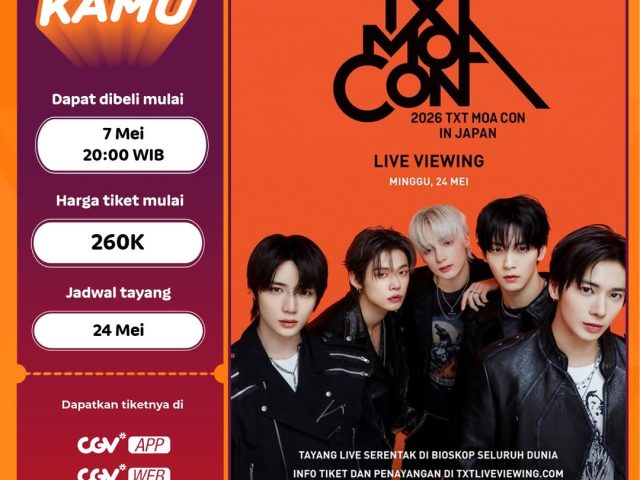 TXT MOA CON 2026 Live Viewing Set to Light Up Indonesian Cinemas