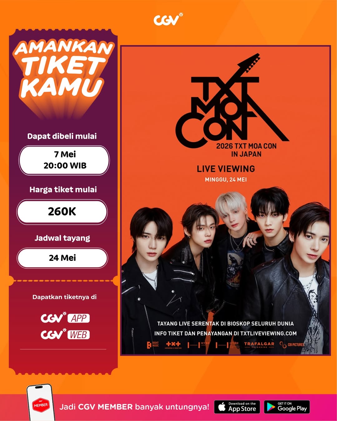 TXT MOA CON 2026 Live Viewing Set to Light Up Indonesian Cinemas