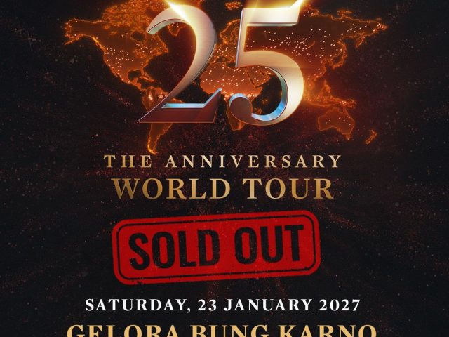 WESTLIFE MAKES HISTORY IN INDONESIA: “25 Years of Hits – The Anniversary World Tour 2027” Officially Sold Out in Less Than 12 Hours