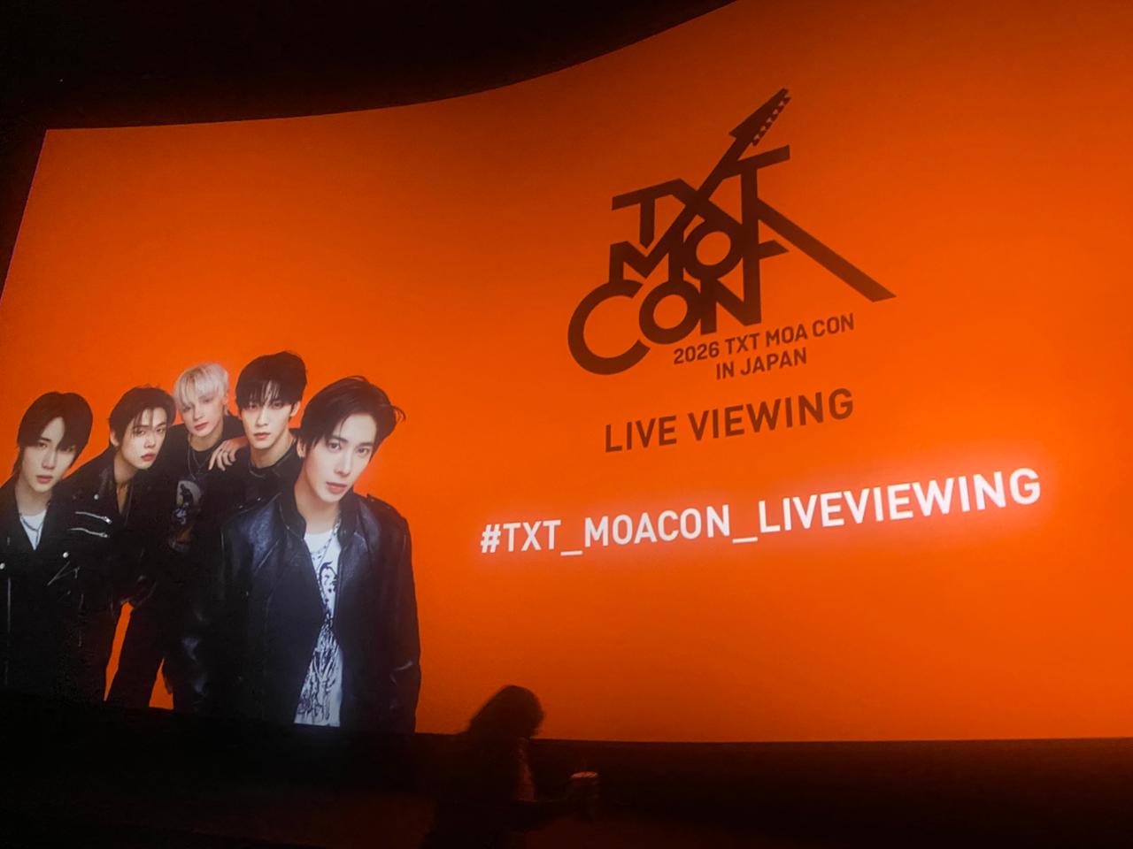 The Excitement of 2026 TXT MOA CON IN JAPAN: LIVE VIEWING at CGV Jakarta