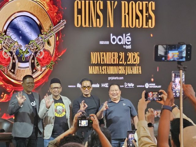Guns N’ Roses Set to Rock Jakarta with Massive Stadium Show on November 21, 2026