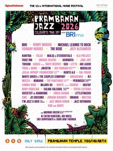 Prambanan Jazz Festival 2026 Reveals Updated Lineup: From Michael Learns to Rock to The Rose