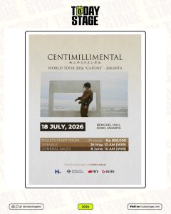 CENTIMILLIMENTAL JAKARTA CONCERT PRESALE SELLS OUT; JUNE 8 GENERAL SALE IS THE ONLY REMAINING OPPORTUNITY