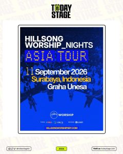Hillsong Worship Announces First-Ever Concert in Surabaya as Part of Asia Tour 2026