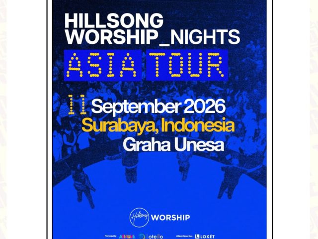Hillsong Worship Announces First-Ever Concert in Surabaya as Part of Asia Tour 2026