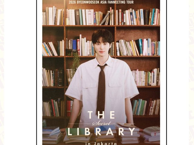 Byeon Woo Seok Returns to Jakarta for 2026 Asia Fan Meeting Tour The Secret Library