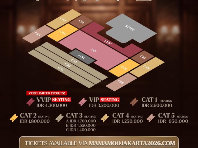 MAMAMOO Jakarta Concert Moves VVIP and VIP Tickets to Reserved Seating