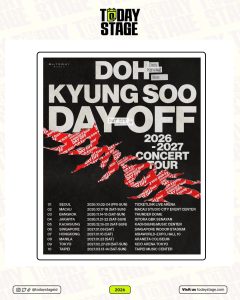 Doh Kyung Soo Announces DAY OFF Solo Concert in Jakarta for November 2026