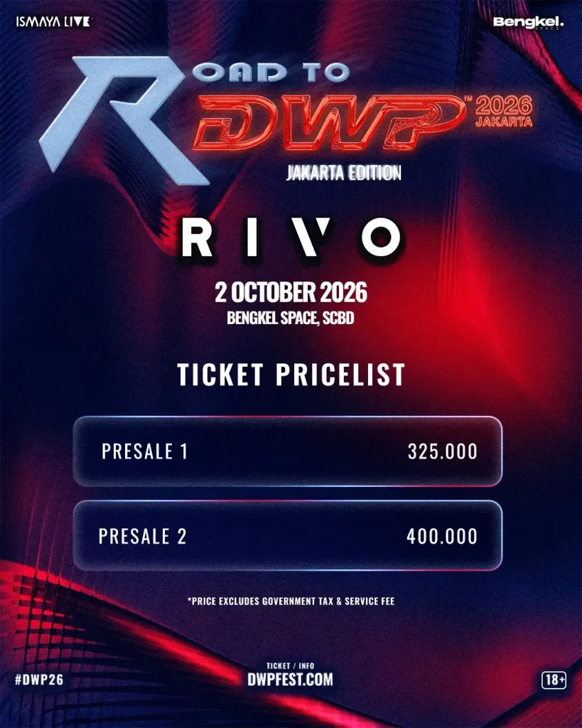 RIVO ticket price at Road to DWP