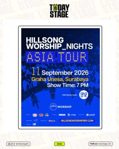 Hillsong Worship Set to Hold First-Ever Concert in Surabaya This September