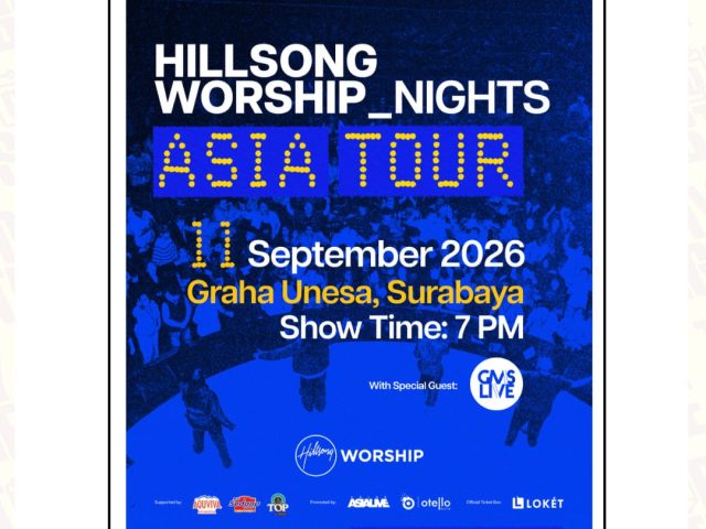 Hillsong Worship Set to Hold First-Ever Concert in Surabaya This September