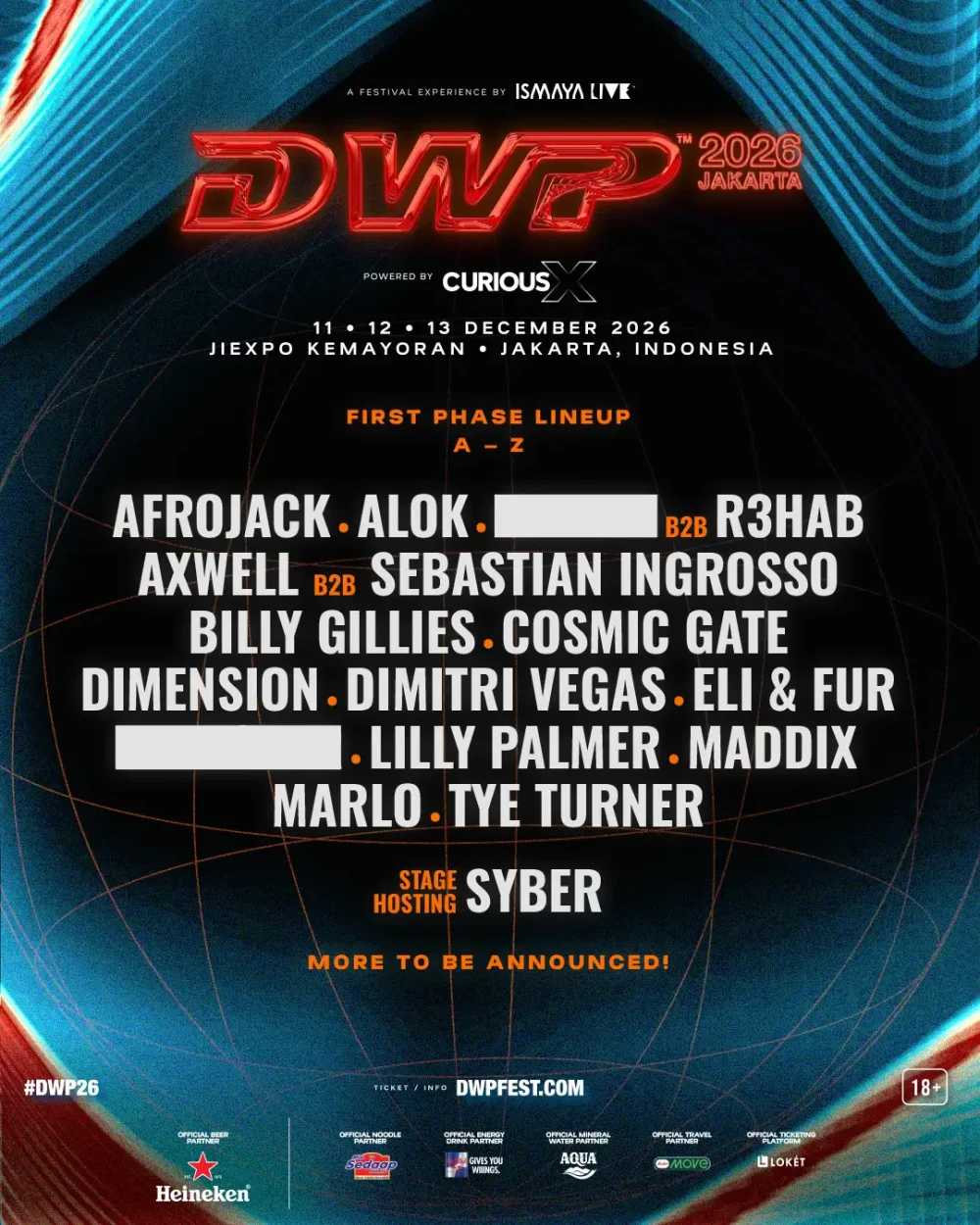 DWP26 lineup