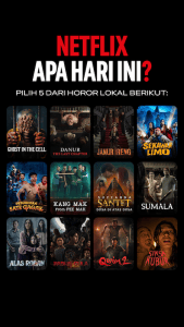 From Ghost in the Cell to Danur: The Last Chapter, What’s on Netflix Today?